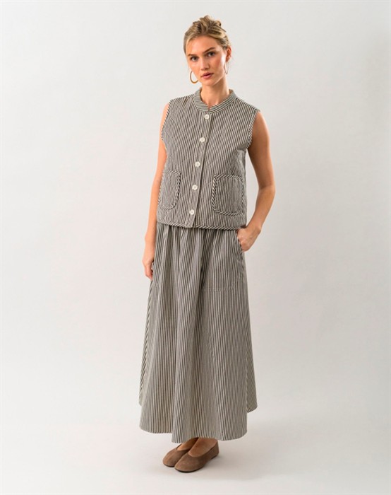 Cairo LL Quilted Vest - Black